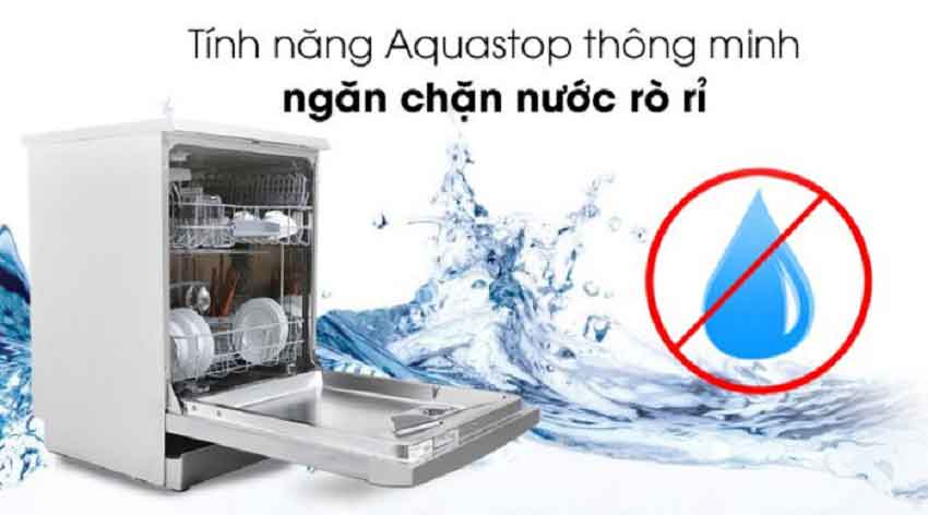 Máy rửa bát Bosch SMS4ECI26E - thông minh, hiện đại 7 Cảm biến chống rò nước máy rửa bát Bosch