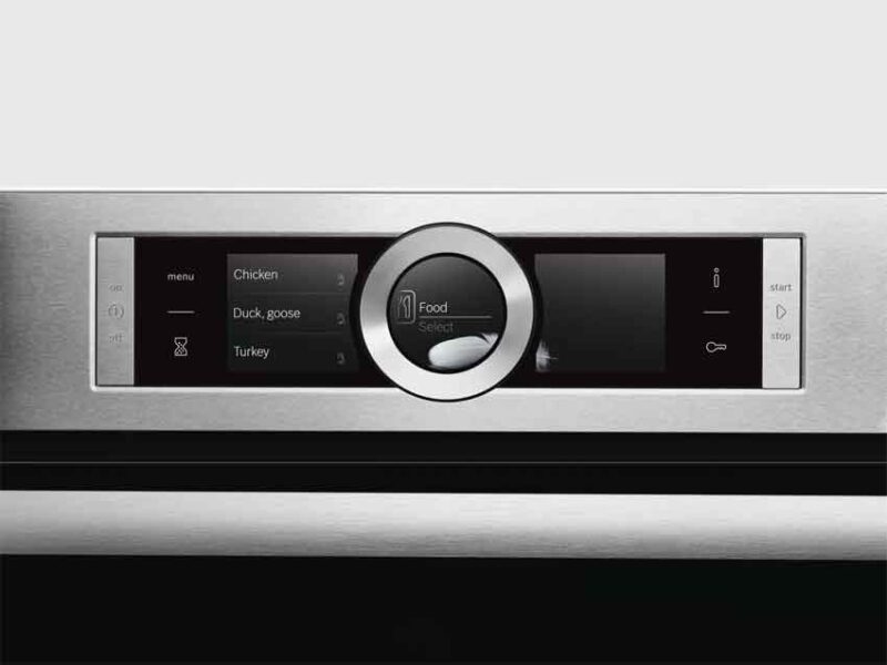 Lò nướng Bosch HBG633BB1 - Series 8 14 Bảng điều khiển cảm ứng lò nướng Bosch HBG633BB1