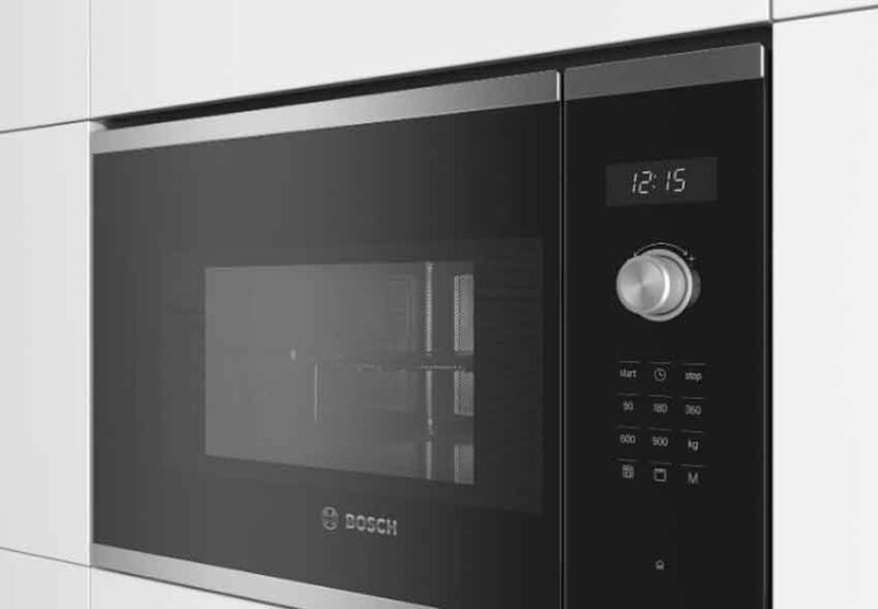 Lò vi sóng có nướng Bosch BEL554MS0B - Series 6 7 Mặt trước của lò vi sóng Bosch BEL554MS0