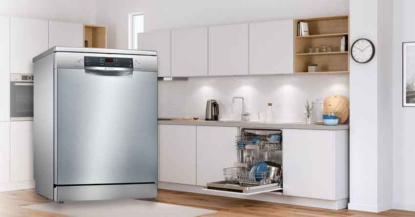 Hướng dẫn sử dụng máy rửa bát Bosch SMS46MI05E 6 May Rua Bat Bosch SMS46MI07E Series 4 - Hướng dẫn sử dụng máy rửa bát Bosch SMS46MI05E