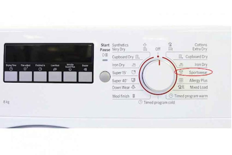 Máy sấy quần áo Bosch WTM85260SG - Sấy tụ hơi 9kg 9 Máy sấy Bosch có 14 chương trình sấy hiện đại