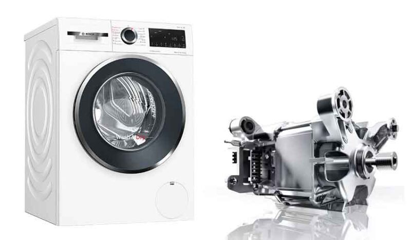 Máy giặt kèm sấy Bosch WVG30462SG - Series 6 giá tốt 12 Động cơ máy giặt kèm sấy Bosch êm ái
