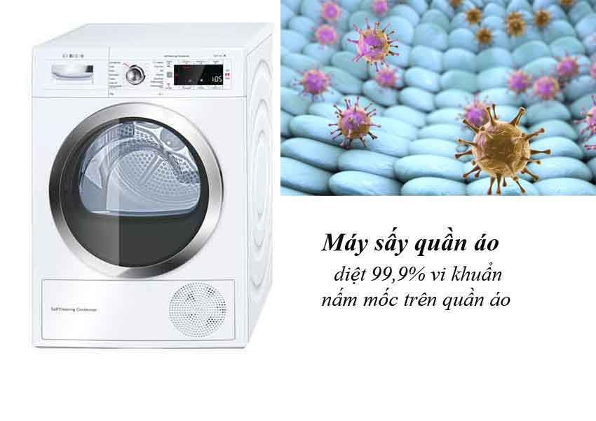 Máy sấy quần áo có nên mua không? 19 may say quan ao loai bo vi khuan co hai 1 - Máy sấy quần áo có nên mua không?