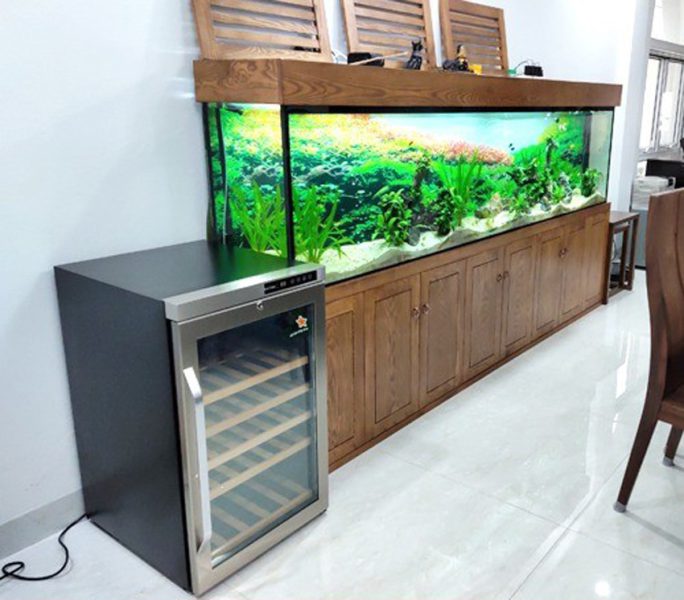 Tủ rượu vang Kadeka KA45WR - Trữ lượng 45 chai 24 Hình ảnh tủ ướp rượu Kadeka KA45WR thực tế