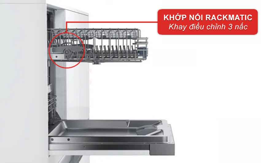Máy rửa bát Bosch SMS46GI01P - lắp độc lập giá rẻ 13 RackMatic