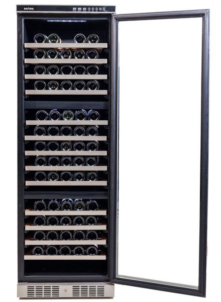 Tủ rượu vang Kadeka KA143T - 3 vùng nhiệt độ độc lập 17 Tủ đựng rượu vang Kadeka KA143T có 3 vùng nhiệt độ