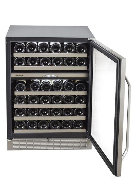 Tủ rượu vang Kadeka KA45WR - Trữ lượng 45 chai 19 Tủ mát ướp rượu Kadeka KA45WR 2 vùng nhiệt độ
