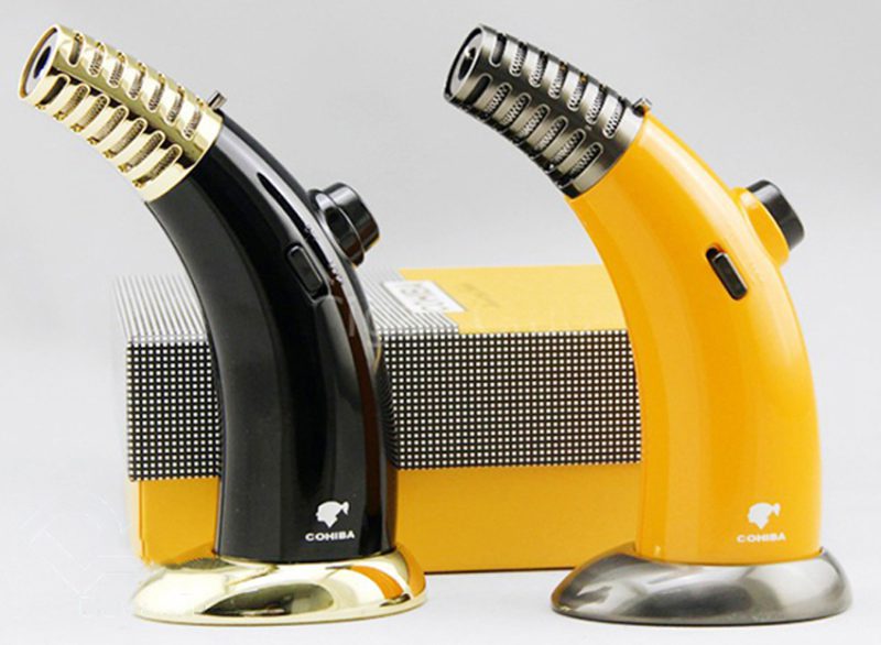 Bật lửa khò xì gà để bàn Cohiba H103 loại 1 tia – Hàng chuẩn 100%, giá tốt 3 Bật lửa khò xì gà Cohiba để bàn H103