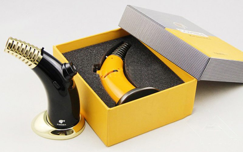 Bật lửa khò xì gà để bàn Cohiba H103 loại 1 tia – Hàng chuẩn 100%, giá tốt 4 Bật lửa khò xì gà để bàn Cohiba H103 quà tặng sếp