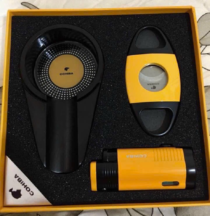 Set phụ kiện xì gà Cohiba HB 360 - giá rẻ nhất thị trường 7 Set phụ kiện xì gà cohiba HB360