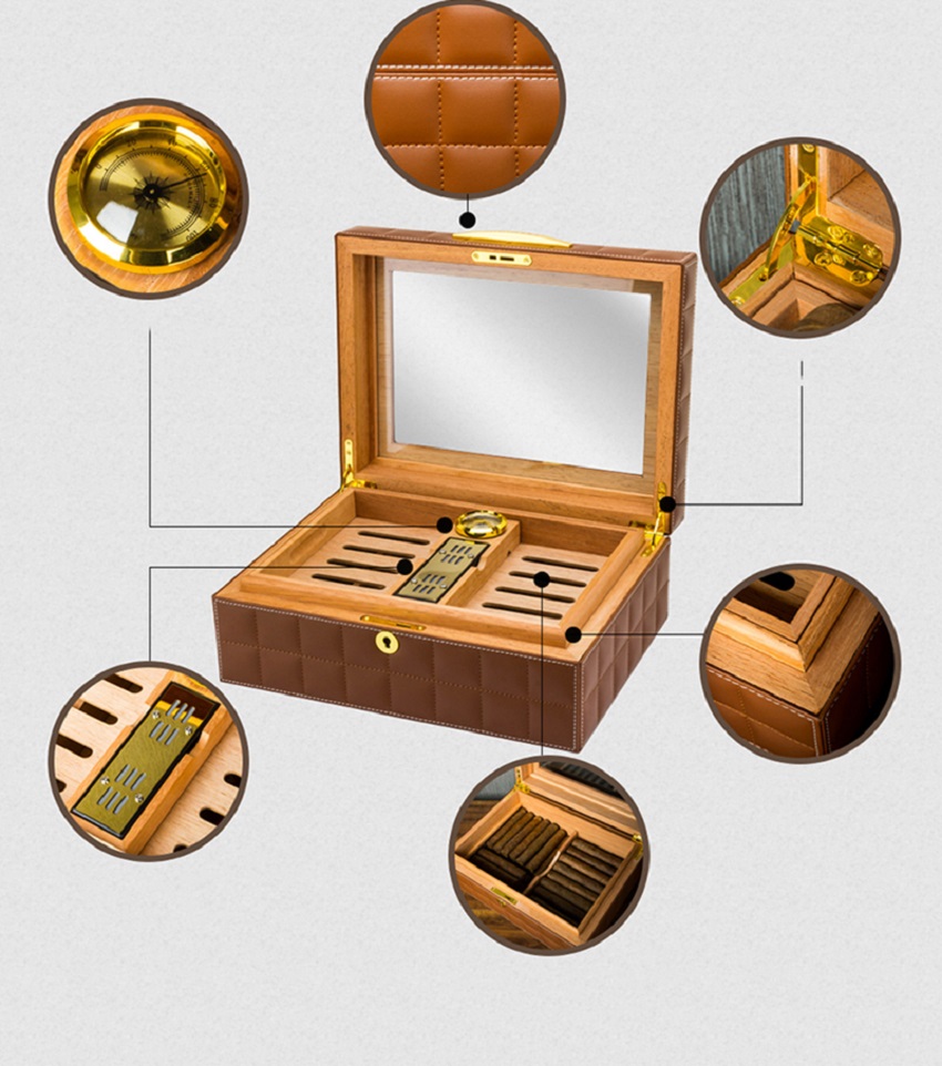 Hộp ủ bảo quản xì gà Lubinski YJA60011 giá tốt nhất thị trường Cac-tien-ich-hop-bao-quan