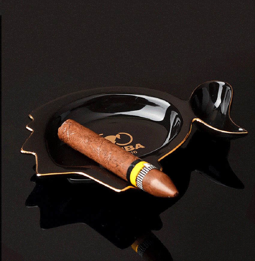 Cohiba AS 350, gạt tàn xì gà sứ 1 điếu chuẩn hãng, free ship Gat-tan-xi-ga-1-dieu-cohiba-as-350