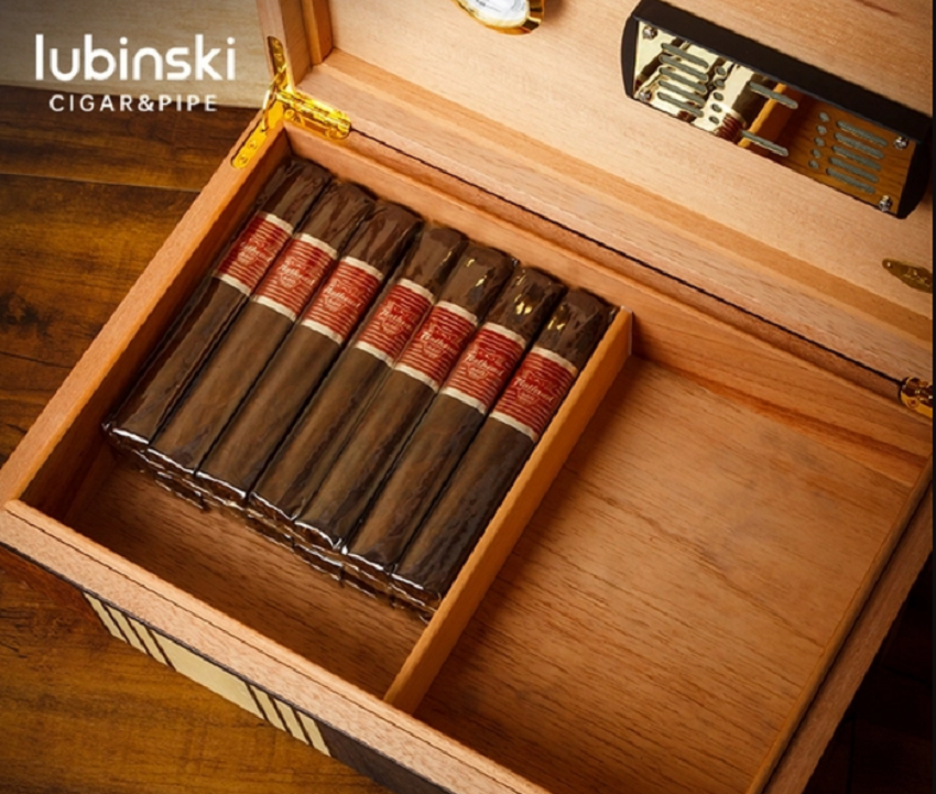 Hộp bảo quản xì gà chính hãng Lubinski Hop-giu-am-50-dieu-xi-ga