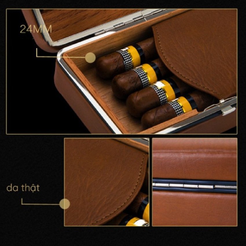 Sét hộp đựng, dao cắt, bật lửa khò xì gà cao cấp cohiba xj t111 Hop-dung-xi-ga-1