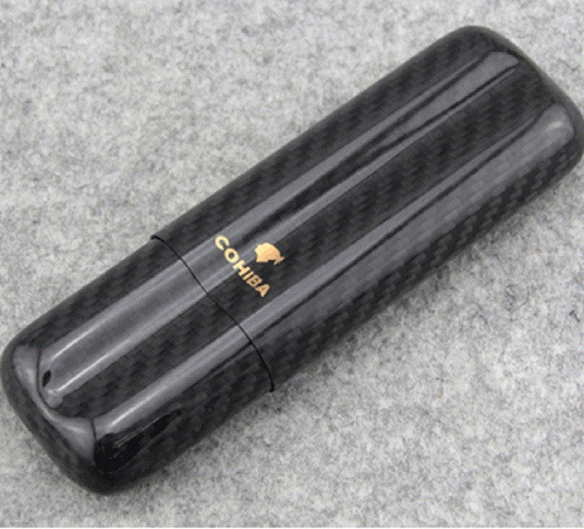 Bao đựng xì gà Cohiba BLP332B - sợi carbon, 2 điếu 3 Bao đựng xì gà Cohiba BLP332B