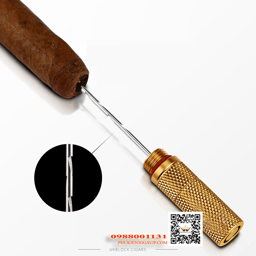 Dụng cụ thông xì gà chuyên nghiệp Lubinski YJA-30018 Luoi-thong-dai-va-ben