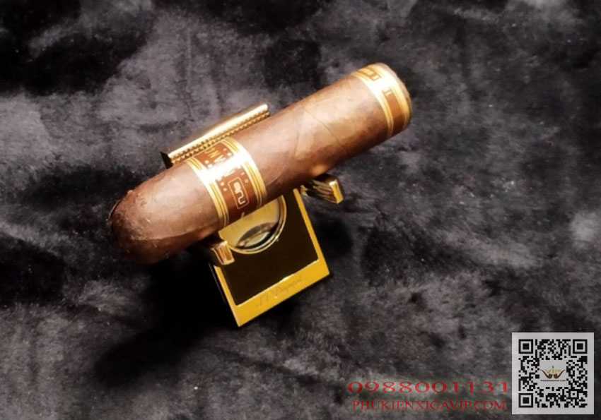 Dao cắt xì gà Dupont Cohiba 55th Anniversary 003455 kèm gác cigar Dao-Cat-Xi-Ga-Kem-Gac-ST-Dupont-Cohiba-55th-Anniversary