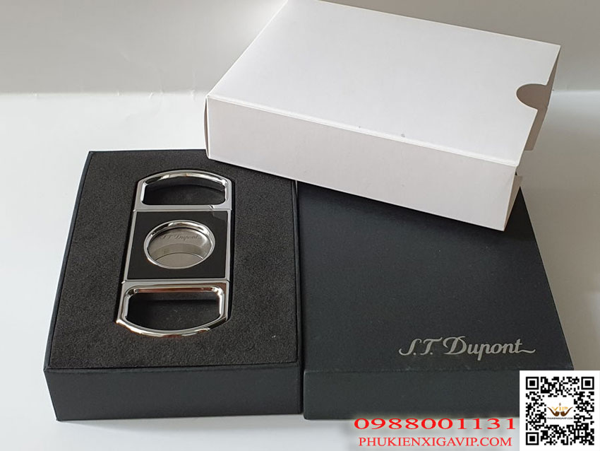 Dupont Traditional Black Lacquer 003411 - Dao cắt xì gà đẳng cấp Dupont-Traditional-Black-Lacquer-003411