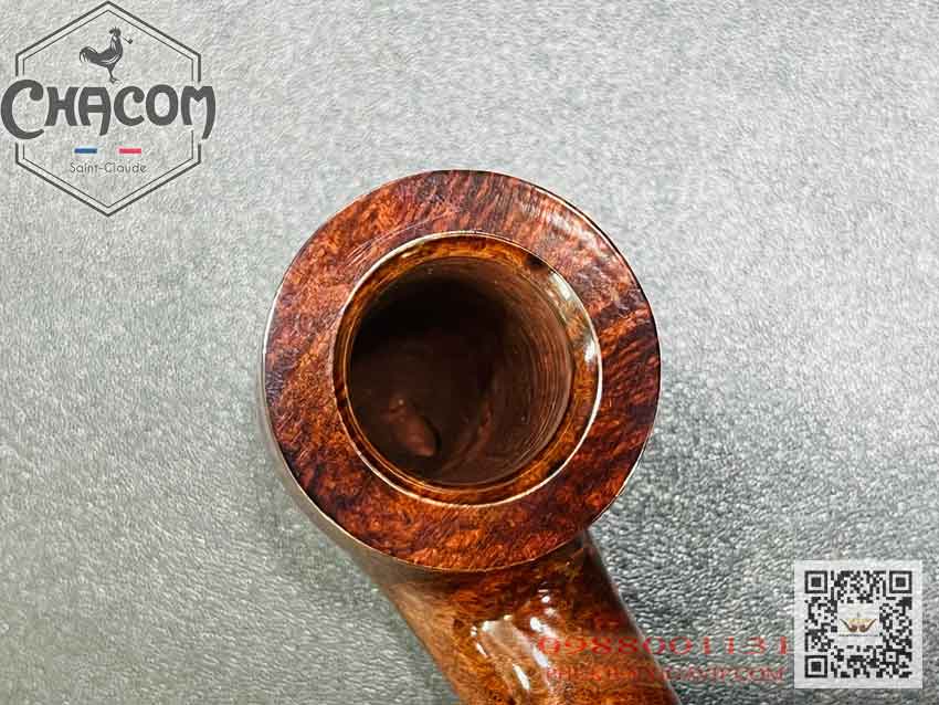 Diễn đàn rao vặt: Tẩu cigar Chacom Montbrillant No863 xách tay Pháp, gỗ thạch nam siêu nhẹ Tau-Chacom-Montbrillant-No863-duong-kinh-buong-205mm