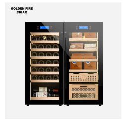 Tủ bảo quản xì gà kết hợp rượu vang Golden Fire SC31-098
