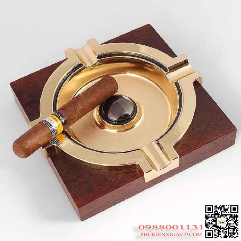 4 mẫu gạt tàn xì gà gỗ loại 4 điếu đáng mua nhất hiện nay 15 gat tan xi ga Guevara RGA 2041 - 4 mẫu gạt tàn xì gà gỗ loại 4 điếu đáng mua nhất hiện nay