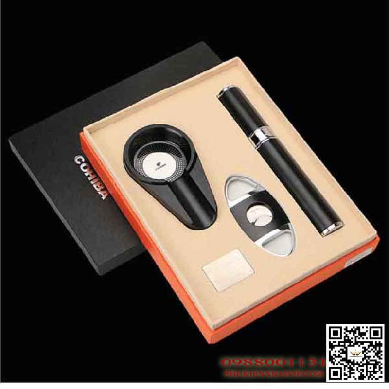 5 set phụ kiện hút xì gà làm quà biếu tặng sếp cực chất 13 Set phu kien cohiba HB T305 - 5 set phụ kiện hút xì gà làm quà biếu tặng sếp cực chất
