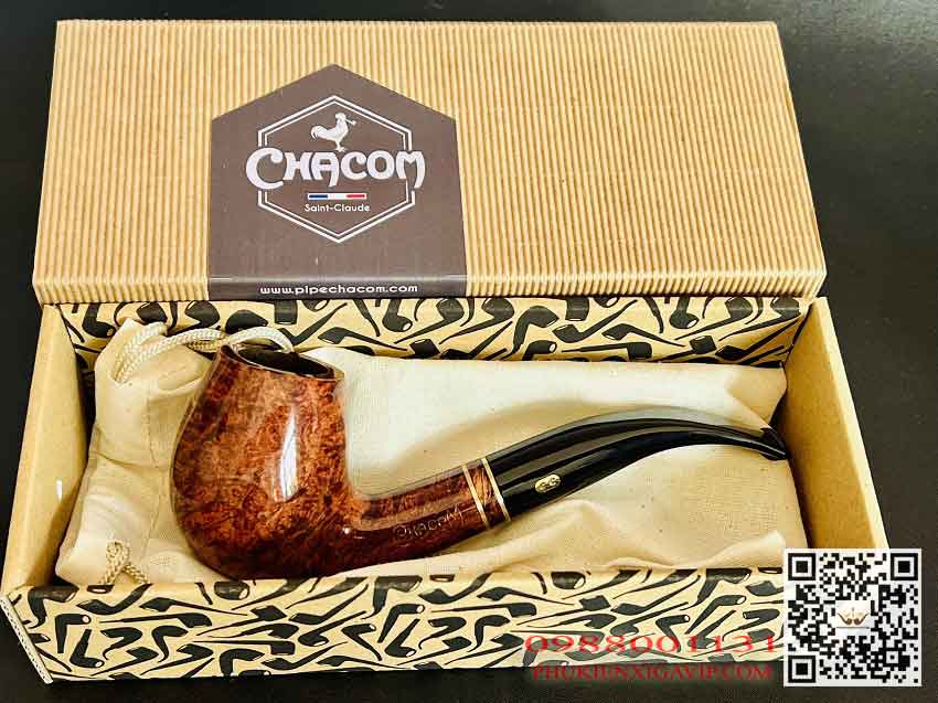 Tẩu cigar chacom pháp, quà tặng sếp sinh nhật cao cấp Tau-thuoc-soi-va-xi-ga-Chacom-Club-No851-qua-tang-cao-cap