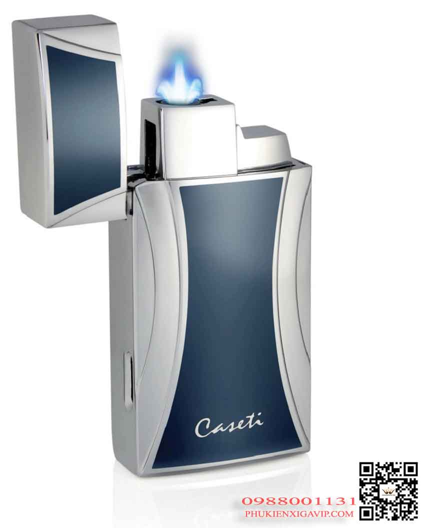 Bật lửa Caseti cao cấp ca285 kèm cắt – hàng Pháp, giá tốt Bat-lua-kho-xi-ga-Caseti-CA285-sang-trong-dang-cap