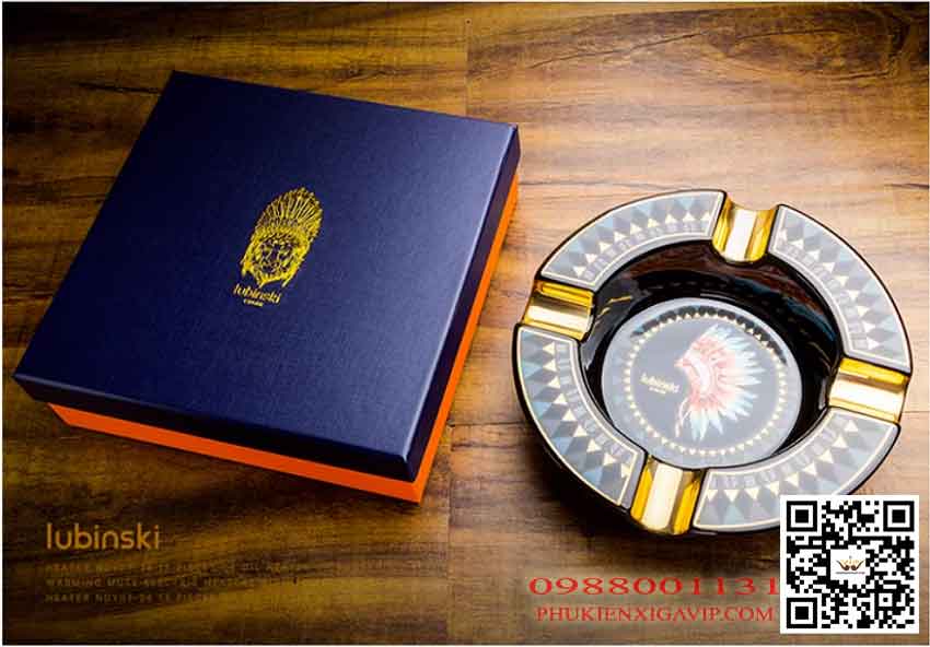 quà-tặng-sinh-nhật-sếp - Hình ảnh thực tế gạt tàn cigar 4 điếu lubinski yja20031 Gat-tan-cigar-4-dieu-Lubinski-YJA20031-chinh-hang