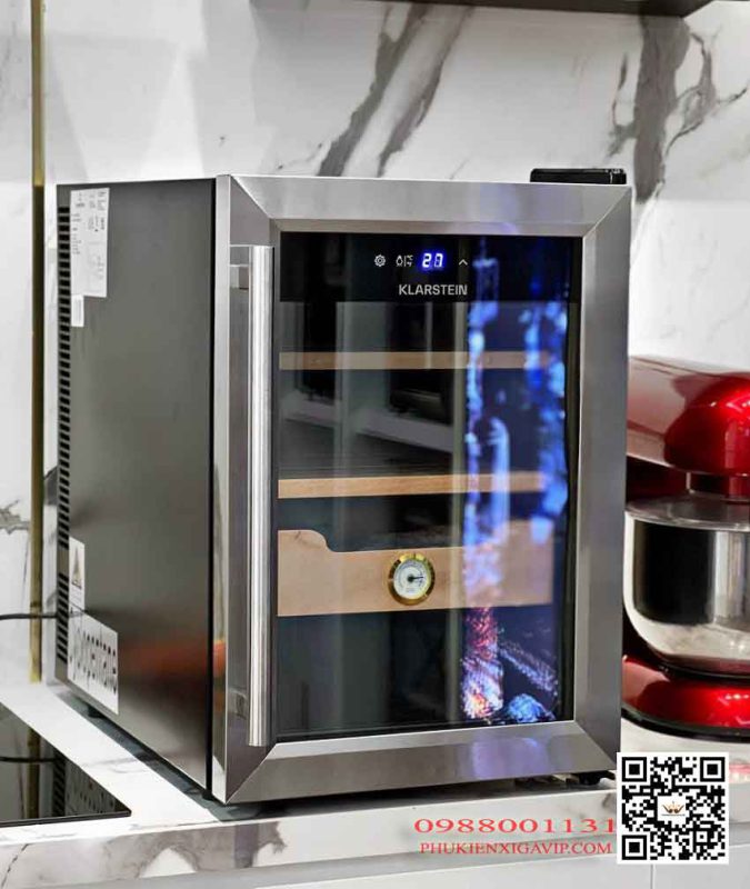 Cài đặt nhiệt độ và độ ẩm đúng cho tủ xì gà 8 tu xi ga klarstein kl10036100 - Cài đặt nhiệt độ và độ ẩm đúng cho tủ xì gà