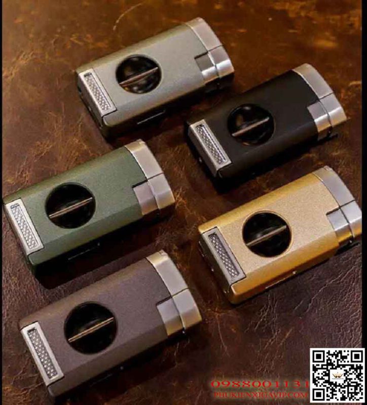 5 mẫu bật lửa tích hợp dao cắt xì gà giá tốt 9 bat lua kho cigar guevara kem cat - 5 mẫu bật lửa tích hợp dao cắt xì gà giá tốt