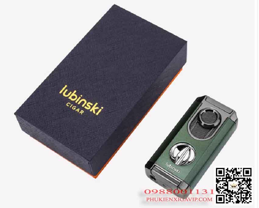 quà-tặng-sếp-nam - Bật lửa chính hãng lubinski khò hút xì gà yja10040 – hàng sẵn Bat-lua-hut-xi-ga-Lubinski-YJA10040-sang-trong